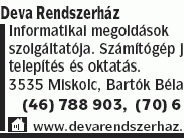 Deva Rendszerház